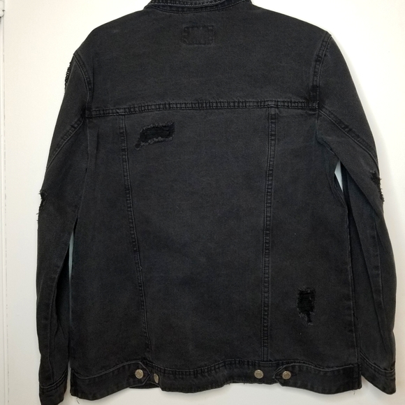 Ripped Denim Jacket - Picture 2 of 2